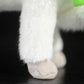 SKIDPUMP Christmas White reindeer doll simulated white Reindeer Plush Toy simulated wild animal plush toy 24CM