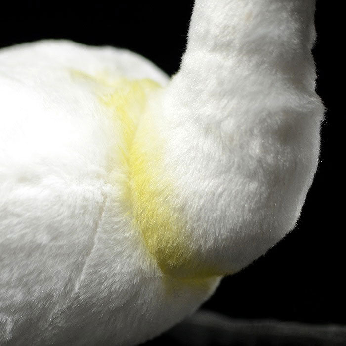 Super cute spoonbill plush toy doll lovely simulation black faced Spoonbill doll plush toy model gift