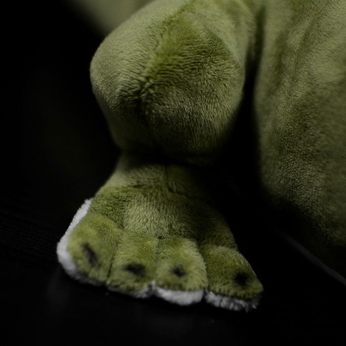 Super cute crocodile plush toy doll cute simulation green crocodile doll plush toy model gift