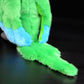 Cute Macaw doll simulation big green macaw Plush Toy Plush simulation animal 28cm