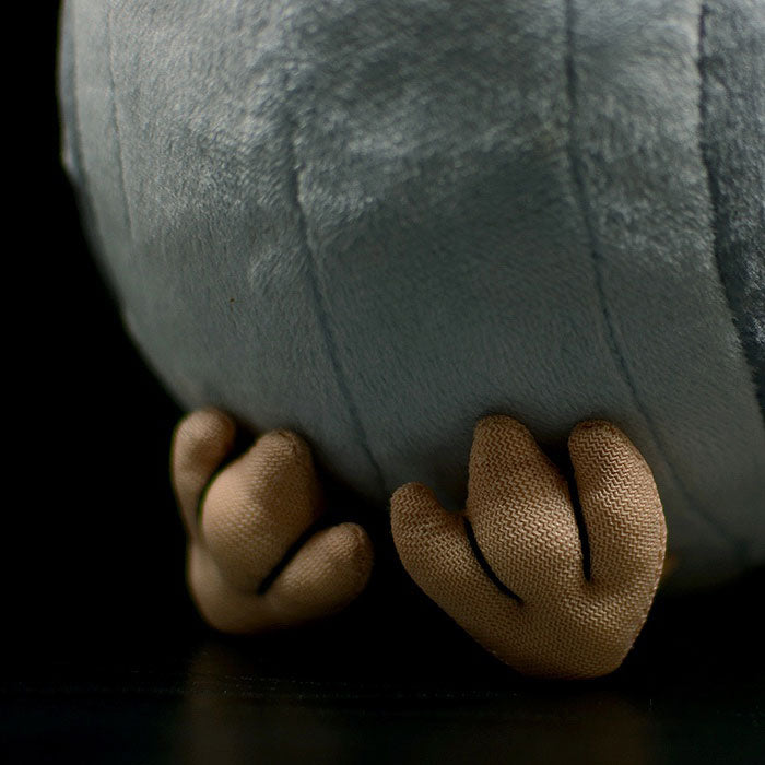 Cute grey pigeon simulation rock pigeon doll super cute pigeon doll small carrier pigeon plush toy gift