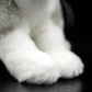 Cute dog doll simulation husky dog doll crouching posture dog plush toy simulation animal 28CM