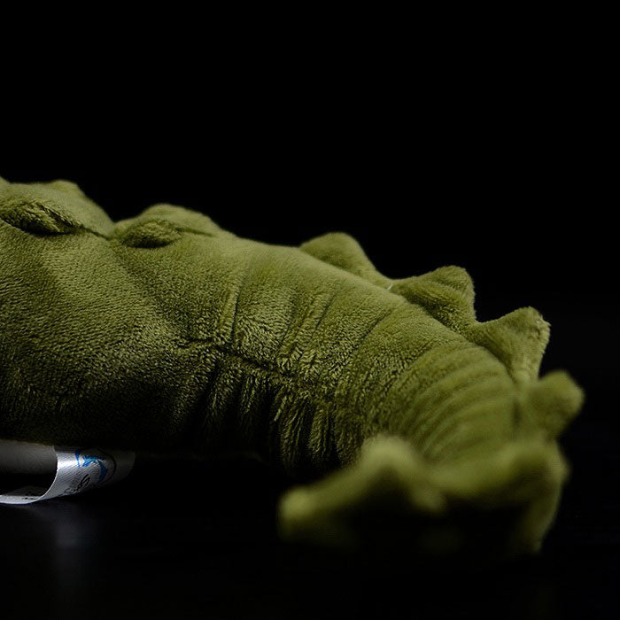 Super cute crocodile plush toy doll cute simulation green crocodile doll plush toy model gift