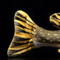 Cute pike doll simulated white spotted pike doll simulated animal plush toy model gift