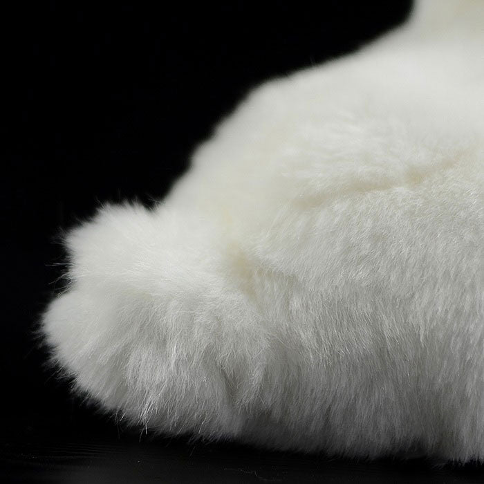 Cute rabbit plush toy super cute white rabbit doll simulation rabbit rabbit animal gift 20CM