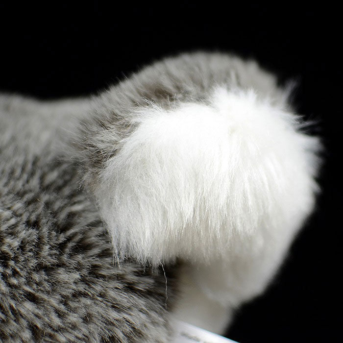 Foreign trade tail order exported to Germany standing cute husky dog plush toy dog doll simulation animal