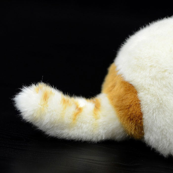 Simulation of exotic short-haired cat plush toy short-haired Persian cat doll Garfield doll simulation animal model