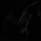 Simulated standing black leopard plush toy black leopard doll lovely leopard doll simulated animal model gift