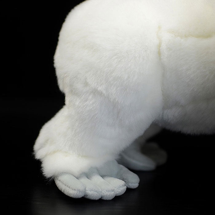 Simulated standing white gorilla bears plush toy doll lovely doll animal model gift