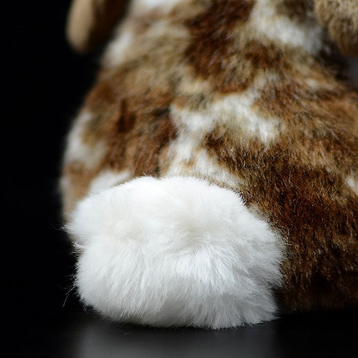 Cute posture drooping ear rabbit doll Brown Rabbit Doll imitation animal plush model toy gift
