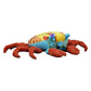 LULEZON American Red Rock Crab doll simulation crab doll simulation animal plush toy model gift