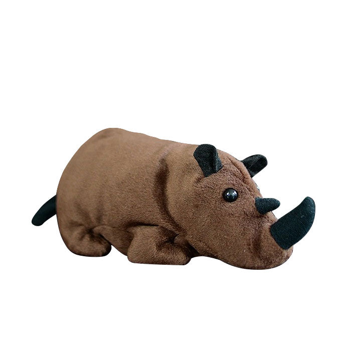 Tail list exported to the United States sandbags small rhinoceros doll simulation animal plush toys
