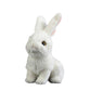 Cute rabbit plush toy super cute white rabbit doll simulation rabbit rabbit animal gift 20CM