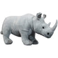 Simulated standing big white rhinoceros plush toy white doll lovely doll animal model gift