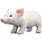 Simulated standing pink domestic pigs bears plush toy doll lovely doll animal model gift